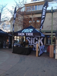 SickTrix X-Games Booth