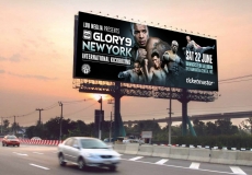 NYC Billboard for Glory 9