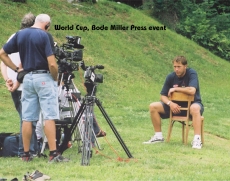 World Cup, Bode Miller Press event
