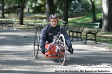 New York City Marathon, Alex Zanardi and Barilla Press